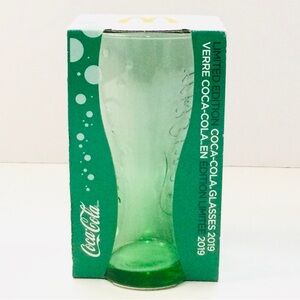 Collectible Coca-Cola Limited Edition Green Glass - 2019